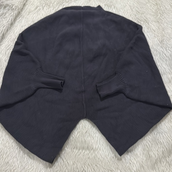 Lulus gray rib knit cardigan size small new - Picture 7 of 7